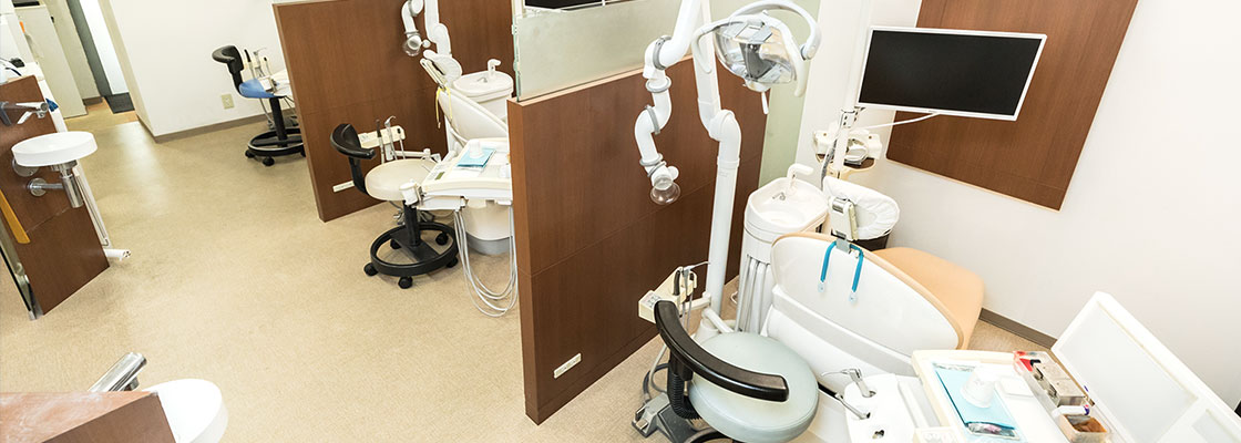 東京都港区青山の歯医者 診察室